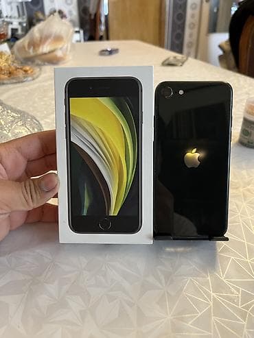 IPhone SE 2020, 128 ГБ, Черный, Отпечаток пальца at lalafo.az IPhone SE 2020, 128 ГБ, Черный, Отпечаток пальца