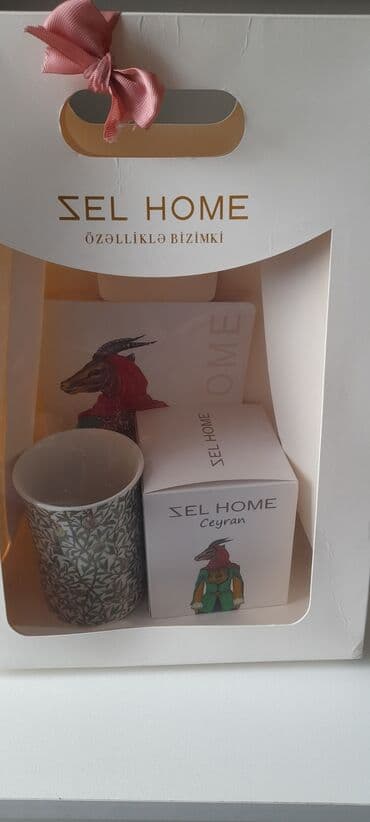 SEL HOME “Ceyran/Gazelle” hədiyyə dəsti Tərkib: - Şam: SEL HOME lalafo.az -da SEL HOME “Ceyran/Gazelle” hədiyyə dəsti Tərkib: - Şam: SEL HOME