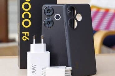 Poco F6, 256 GB, rəng - Qara, Sensor, Barmaq izi, Face ID lalafo.az -da Poco F6, 256 GB, rəng - Qara, Sensor, Barmaq izi, Face ID