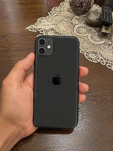 IPhone 11, 128 GB, Qara, Face ID lalafo.az -da IPhone 11, 128 GB, Qara, Face ID