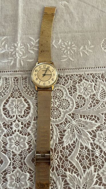 İşlənmiş, Qol saatı, rəng - Qızılı lalafo.az -da İşlənmiş, Qol saatı, rəng - Qızılı