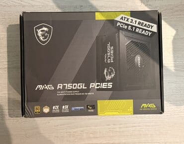 Qida bloku MSI, 750 W lalafo.az -da Qida bloku MSI, 750 W