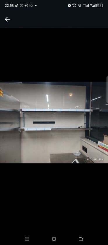 Nerjaveykalar: Paslanmayan metaldan hazırlanmış, divara bərkidilən rəflər. Mətbəx lalafo.az -da — 5 Nerjaveykalar: Paslanmayan metaldan hazırlanmış, divara bərkidilən rəflər. Mətbəx — 5