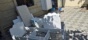 Uşaq çarpayısı dəsti - Material: ağ rəngli MDF/LDSP panellər - lalafo.az -da Uşaq çarpayısı dəsti - Material: ağ rəngli MDF/LDSP panellər -