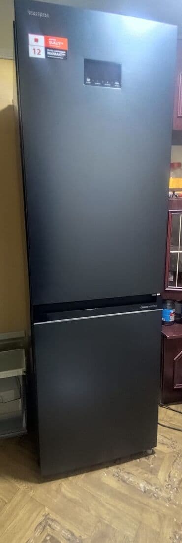 Yeni 2 qapılı Toshiba Soyuducu Satılır, rəng - Qara, Dispenserli lalafo.az -da Yeni 2 qapılı Toshiba Soyuducu Satılır, rəng - Qara, Dispenserli