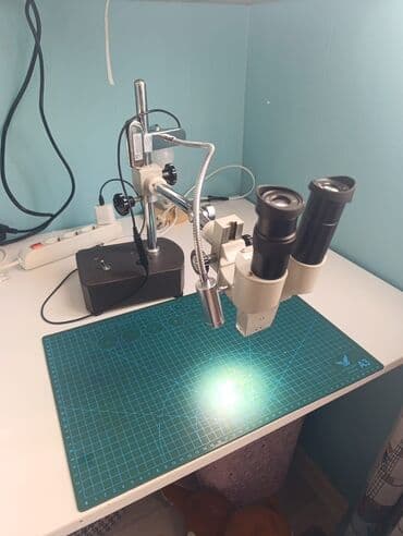 Binokulyar stereomikroskop – stolüstü, tənzimlənən dayaqlı. - İki lalafo.az -da Binokulyar stereomikroskop – stolüstü, tənzimlənən dayaqlı. - İki