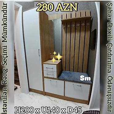 1 qapı, Rəngli, Digər material, Açılan, Düz dolab lalafo.az -da 1 qapı, Rəngli, Digər material, Açılan, Düz dolab