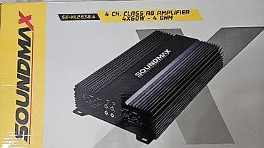 SOUNDMAX SX-KL2838.4 – 4 kanallı Class AB səs gücləndiricisi Əsas lalafo.az -da SOUNDMAX SX-KL2838.4 – 4 kanallı Class AB səs gücləndiricisi Əsas
