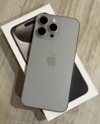 IPhone 15 Pro Max, 256 GB, Natural Titanium lalafo.az -da IPhone 15 Pro Max, 256 GB, Natural Titanium