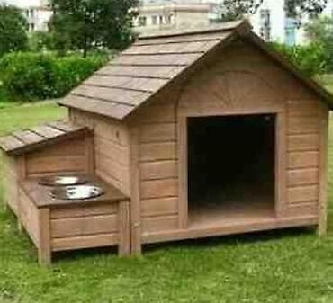 Taxta it evi və volyerlər - Material: keyfiyyətli taxta lövhələr lalafo.az -da Taxta it evi və volyerlər - Material: keyfiyyətli taxta lövhələr