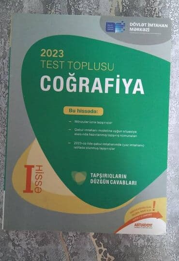 Coğrafiya DİM I hissə toplu
demək olar ki işlənməyib lalafo.az -da Coğrafiya DİM I hissə toplu
demək olar ki işlənməyib