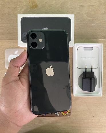 IPhone 11, 128 GB, Qara, Face ID lalafo.az -da IPhone 11, 128 GB, Qara, Face ID
