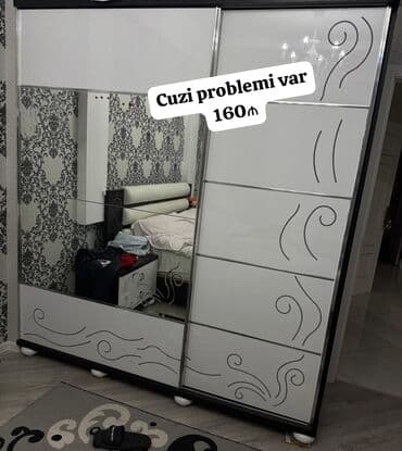 İşlənmiş, Kupe, 2 qapılı Düz dolab, Qarderob, paltar dolabı lalafo.az -da İşlənmiş, Kupe, 2 qapılı Düz dolab, Qarderob, paltar dolabı