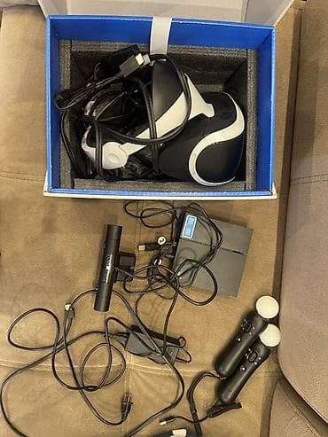 PlayStation VR (PS4) tam dəst Komplekt: - PS VR başlığı (orijinal at lalafo.az PlayStation VR (PS4) tam dəst Komplekt: - PS VR başlığı (orijinal