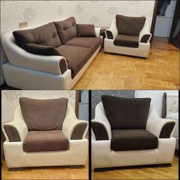 İşlənmiş, Divan, 2 kreslo, Açılan lalafo.az -da İşlənmiş, Divan, 2 kreslo, Açılan