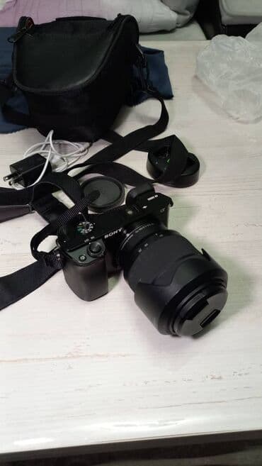 Fotoaparat Sony a6000, 28-70 Ləns ilə lalafo.az -da Fotoaparat Sony a6000, 28-70 Ləns ilə
