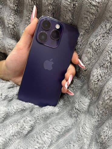 IPhone 14 Pro, 128 GB, Deep Purple, Face ID lalafo.az -da IPhone 14 Pro, 128 GB, Deep Purple, Face ID