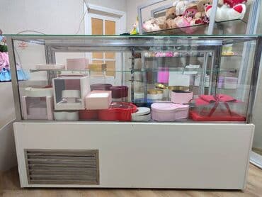 Soyuducu vitrin şirniyyat üçün. Təzədi, 2metr eni, 135sm hündürlüyü lalafo.az -da Soyuducu vitrin şirniyyat üçün. Təzədi, 2metr eni, 135sm hündürlüyü