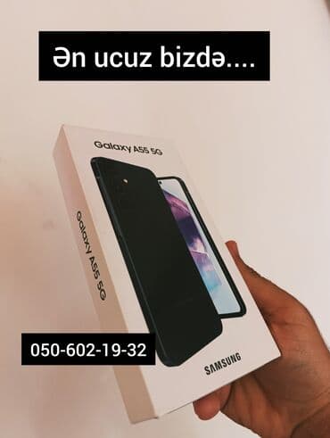 Samsung A55 💥 Sənə xüsusi endirim! 8/256 yaddaş, qeydiyyat ✅ Lənkəran lalafo.az -da Samsung A55 💥 Sənə xüsusi endirim! 8/256 yaddaş, qeydiyyat ✅ Lənkəran