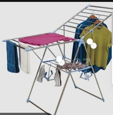 Çoxfunksiyalı paltar quruducu asılqan - Paslanmayan metal lalafo.az -da Çoxfunksiyalı paltar quruducu asılqan - Paslanmayan metal