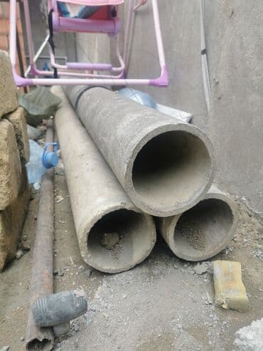 İnşaat betonu: Beton boru, Diametr: 200 mm, uzunluğu - 3 metr lalafo.az -da — 1 İnşaat betonu: Beton boru, Diametr: 200 mm, uzunluğu - 3 metr — 1