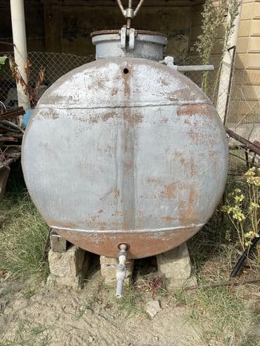 Бак, Нержавеющая сталь, 1000 л. л, Б/у, Самовывоз at lalafo.az — 3 Бак, Нержавеющая сталь, 1000 л. л, Б/у, Самовывоз — 3