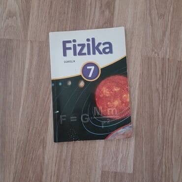 7-ci sinif üçün "Fizika" dərsliyi. tam səliqəli vəzyətdədi lalafo.az -da 7-ci sinif üçün "Fizika" dərsliyi. tam səliqəli vəzyətdədi