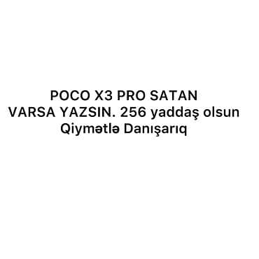 Poco X3 Pro, 256 ГБ at lalafo.az Poco X3 Pro, 256 ГБ