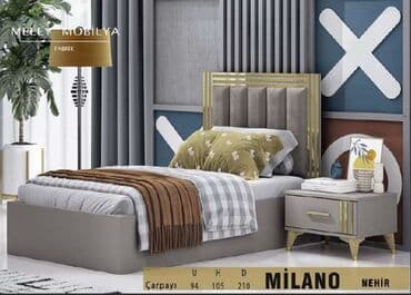 Yeni, Təknəfərlik çarpayı, Matras ilə lalafo.az -da Yeni, Təknəfərlik çarpayı, Matras ilə