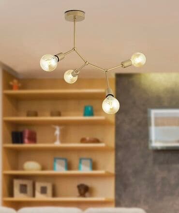 Çılçıraq, 4 lampa, Metal lalafo.az -da Çılçıraq, 4 lampa, Metal