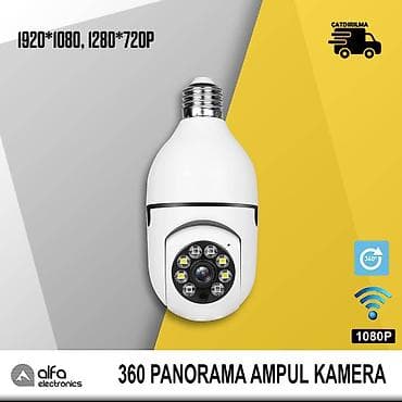 Alfa Electronics: Smart Wifi IP Camera 90° ▶️Çəkim: 2.0 Mpx ▶️Çözünürlük: 1920*1080 lalafo.az -da Alfa Electronics: Smart Wifi IP Camera 90° ▶️Çəkim: 2.0 Mpx ▶️Çözünürlük: 1920*1080