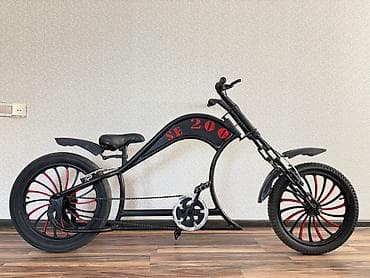 Kruizer tipli unikal dizaynlı velosiped - Qara rəngdə, korpus lalafo.az -da Kruizer tipli unikal dizaynlı velosiped - Qara rəngdə, korpus