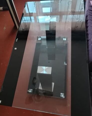 Dördbucaq masa, Açılmayan, Təkərsiz, Şüşə lalafo.az -da Dördbucaq masa, Açılmayan, Təkərsiz, Şüşə