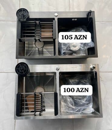 Kvadrat Mətbəx çanağı, Paslanmaz polad lalafo.az -da Kvadrat Mətbəx çanağı, Paslanmaz polad