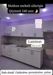 Mətbəx mebeli yeni dəst rəng seçimi var lalafo.az -da Mətbəx mebeli yeni dəst rəng seçimi var