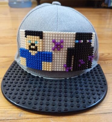 Papaq, kepka Minecraft, təzədi, 1-2 dəfə geiniblər. Кепка-конструктор lalafo.az -da Papaq, kepka Minecraft, təzədi, 1-2 dəfə geiniblər. Кепка-конструктор