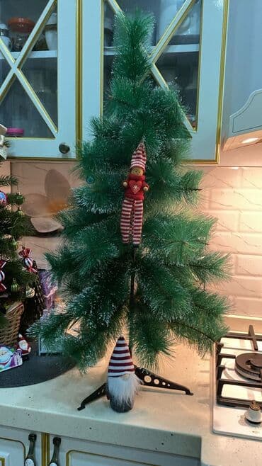 Süni Yeni il ağacı və dekor dəstəsi - Material: keyfiyyətli süni şam lalafo.az -da Süni Yeni il ağacı və dekor dəstəsi - Material: keyfiyyətli süni şam