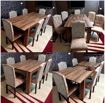 Transformer, Dördbucaq masa, 6 stul lalafo.az -da Transformer, Dördbucaq masa, 6 stul