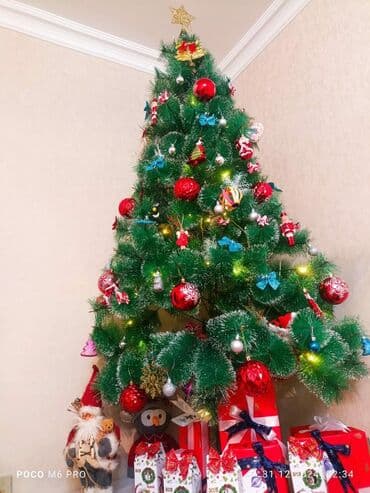 Yolka qiymeti 80man olcusu 1.80 tezedi demek olar 1 defe qurulub lalafo.az -da Yolka qiymeti 80man olcusu 1.80 tezedi demek olar 1 defe qurulub