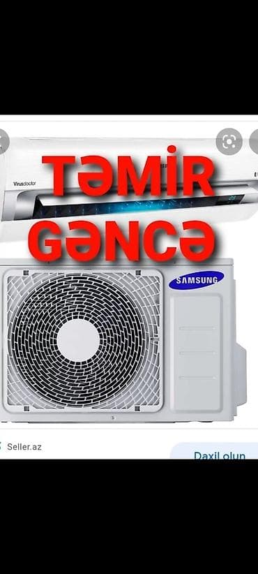 Təmir, Split kondisionerlər, Frion vurulması, Zəmanətlə lalafo.az -da Təmir, Split kondisionerlər, Frion vurulması, Zəmanətlə