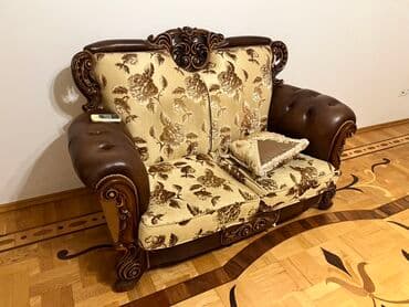 Klassik üslubda salon mebel dəsti - Tərkibi: 1 ədəd üçlü-divan, 2 lalafo.az -da Klassik üslubda salon mebel dəsti - Tərkibi: 1 ədəd üçlü-divan, 2