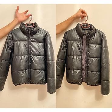 - Məhsul: Qara şişmə üslublu qısa qış gödəkçəsi - Material: Parlaq lalafo.az -da - Məhsul: Qara şişmə üslublu qısa qış gödəkçəsi - Material: Parlaq