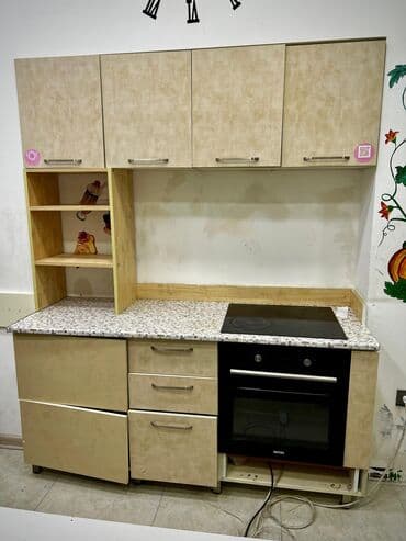 Mətbəx mebeli dəsti soba ait deyil tekce mebel satilir 140 manat Unvan lalafo.az -da Mətbəx mebeli dəsti soba ait deyil tekce mebel satilir 140 manat Unvan