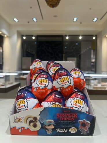 Məhsul: Kinder Joy – Stranger Things x Funko Pop! xüsusi seriya - lalafo.az -da Məhsul: Kinder Joy – Stranger Things x Funko Pop! xüsusi seriya -