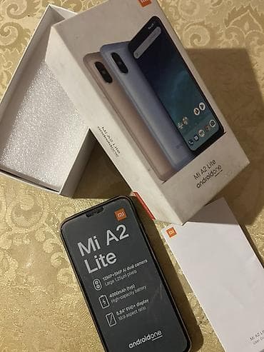 Xiaomi Mi A2 Lite, rəng - Qara,
İki sim kartlı lalafo.az -da — 1 Xiaomi Mi A2 Lite, rəng - Qara,
İki sim kartlı — 1