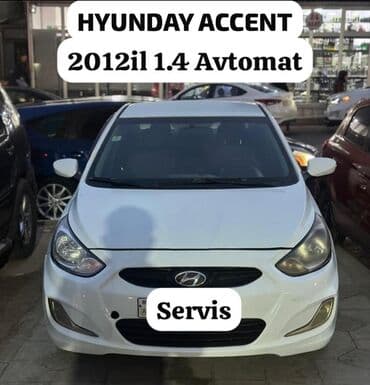 Hyundai Accent: 1.4 l | 2012 il Sedan lalafo.az -da Hyundai Accent: 1.4 l | 2012 il Sedan