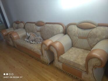 İşlənmiş, Divan, 2 kreslo lalafo.az -da İşlənmiş, Divan, 2 kreslo