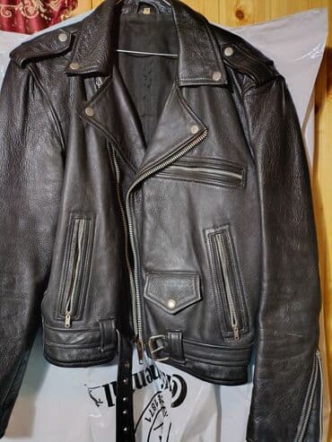 Great Wall: Dəri gödəkçə kişi üçünölçü "M".Куртка мужская кожаная б/у,размер lalafo.az -da — 3 Great Wall: Dəri gödəkçə kişi üçünölçü "M".Куртка мужская кожаная б/у,размер — 3