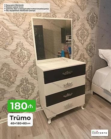 Trümo – 40×180×80 sm - Dizayn: Ağ və qara zolaqlı fasad, dekorativ lalafo.az -da Trümo – 40×180×80 sm - Dizayn: Ağ və qara zolaqlı fasad, dekorativ