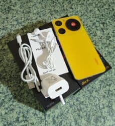 ZTE Nubia Z50 Ultra, 128 GB, rəng - Sarı, İki sim kartlı, Face ID, Sensor lalafo.az -da ZTE Nubia Z50 Ultra, 128 GB, rəng - Sarı, İki sim kartlı, Face ID, Sensor